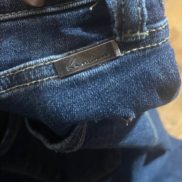 Kan Can Women's High Rise Button Fly Skinny Jeans size 5/26 - Picture 5 of 5